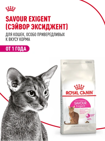 Сухой корм Royal Canin Savour Exigent для кошек, 4 кг фото 13
