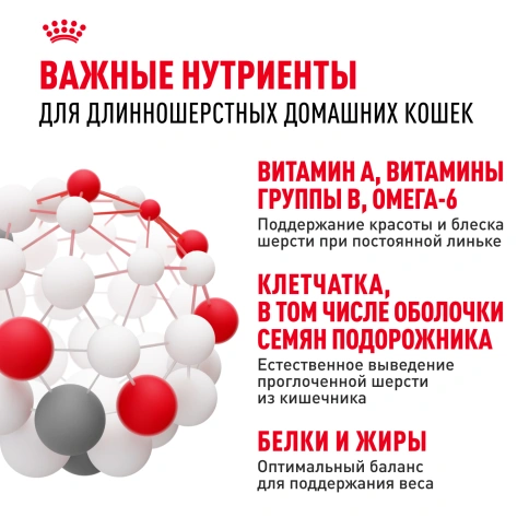 Сухой корм Royal Canin Indoor Long Hair для кошек, 2 кг фото 5