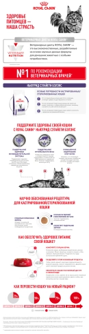 Сухой корм Royal Canin Neutered Satiety Balance для кастрированных котов и стерилизованных кошек до 7 лет, 1.5 кг фото 24